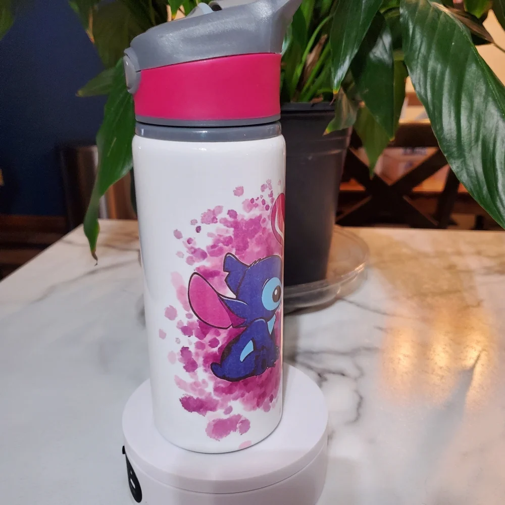 Stitch & Angel 20 oz Sport Water Bottle 🎉sale